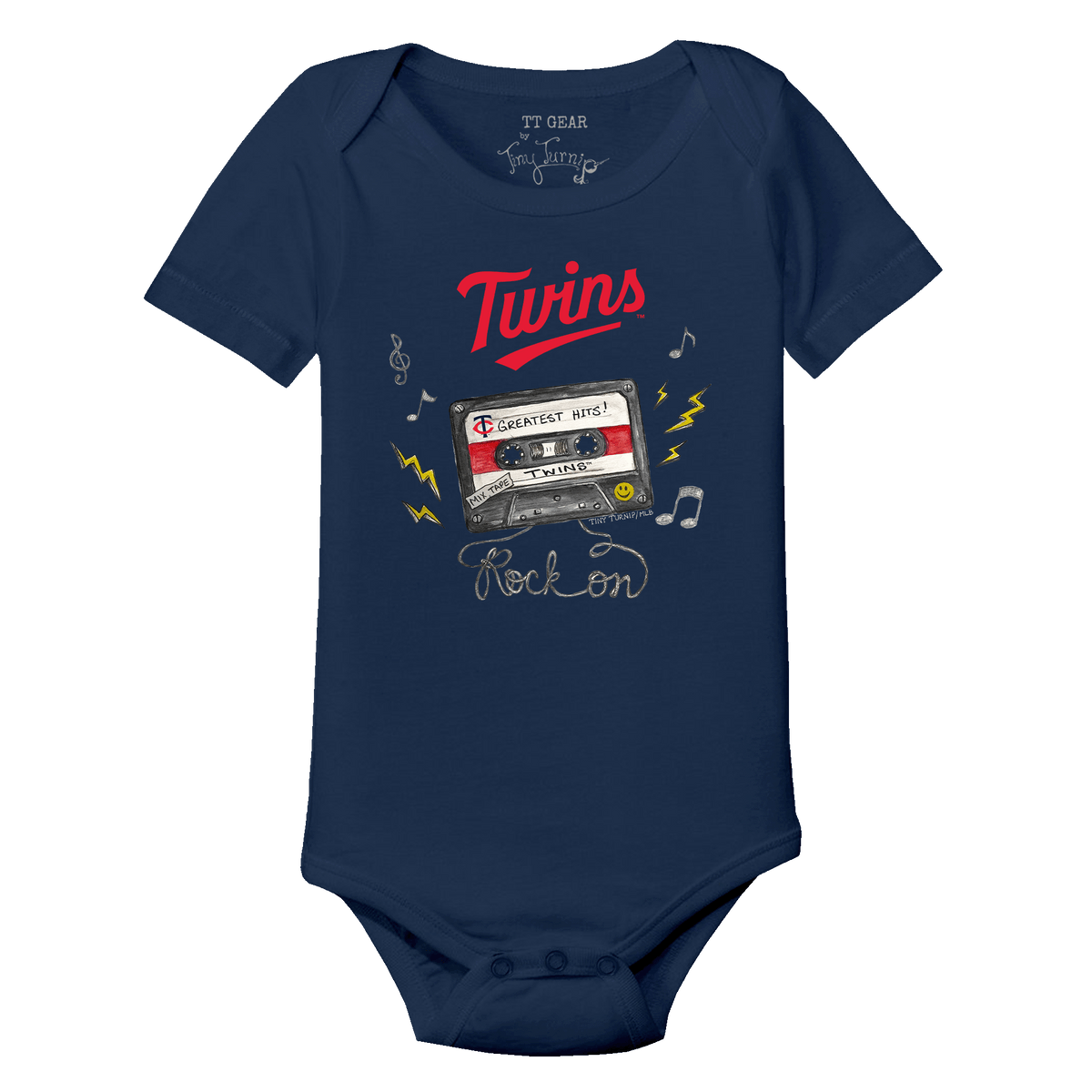 Minnesota Twins Mixtape Short Sleeve Snapper