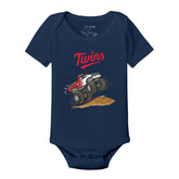 Minnesota Twins Monster Truck Short Sleeve Snapper
