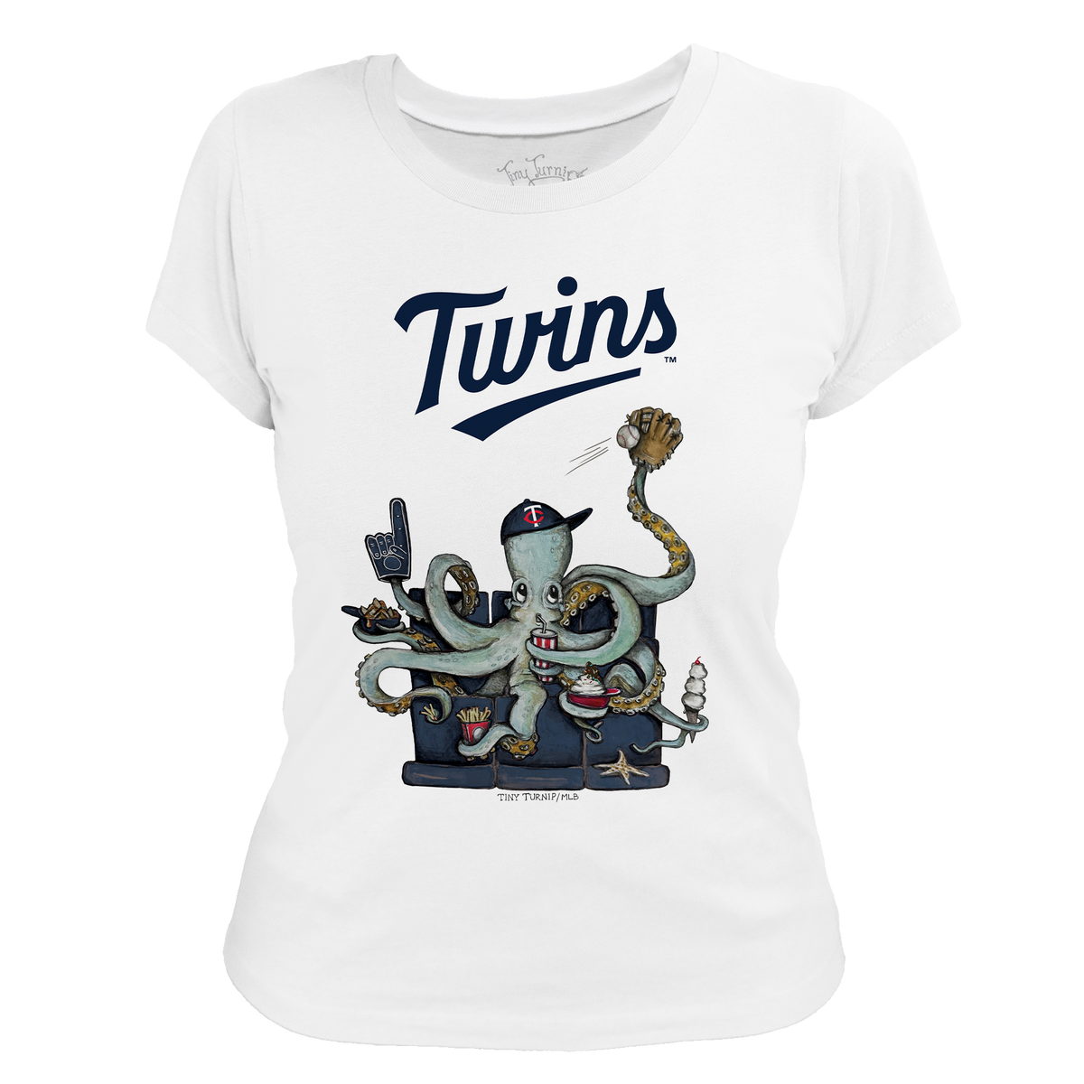 Minnesota Twins Octopus Tee Shirt