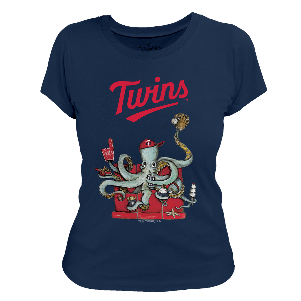 Minnesota Twins Octopus Tee Shirt