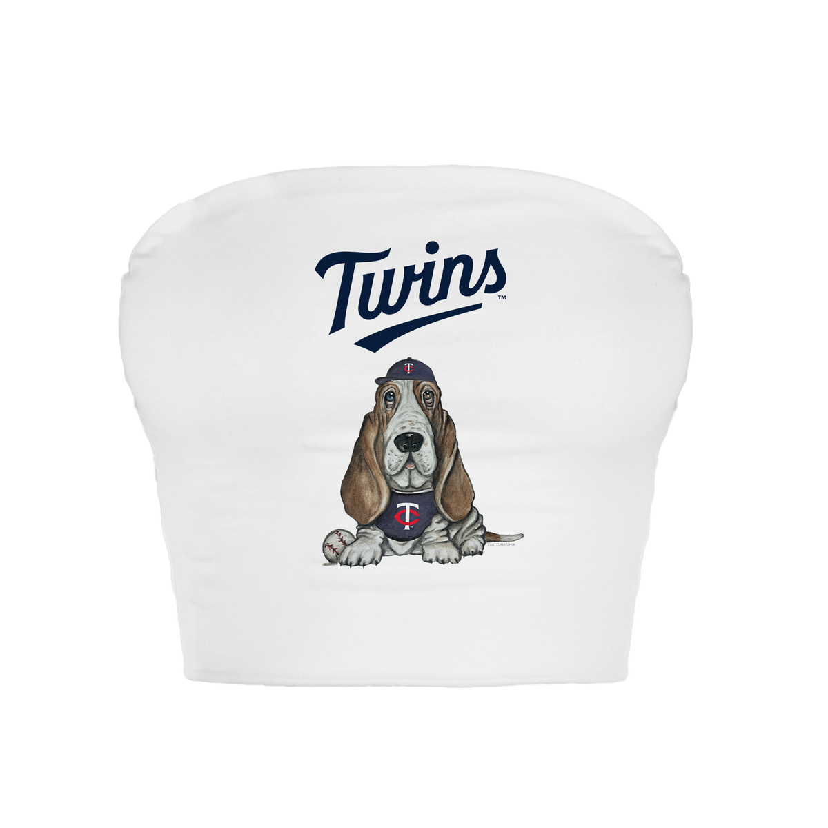 Minnesota Twins Puddy Crop Tube Top