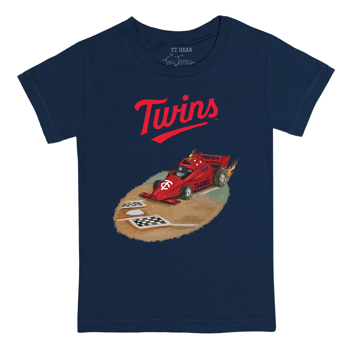 Minnesota Twins Race Car Tee Shirt