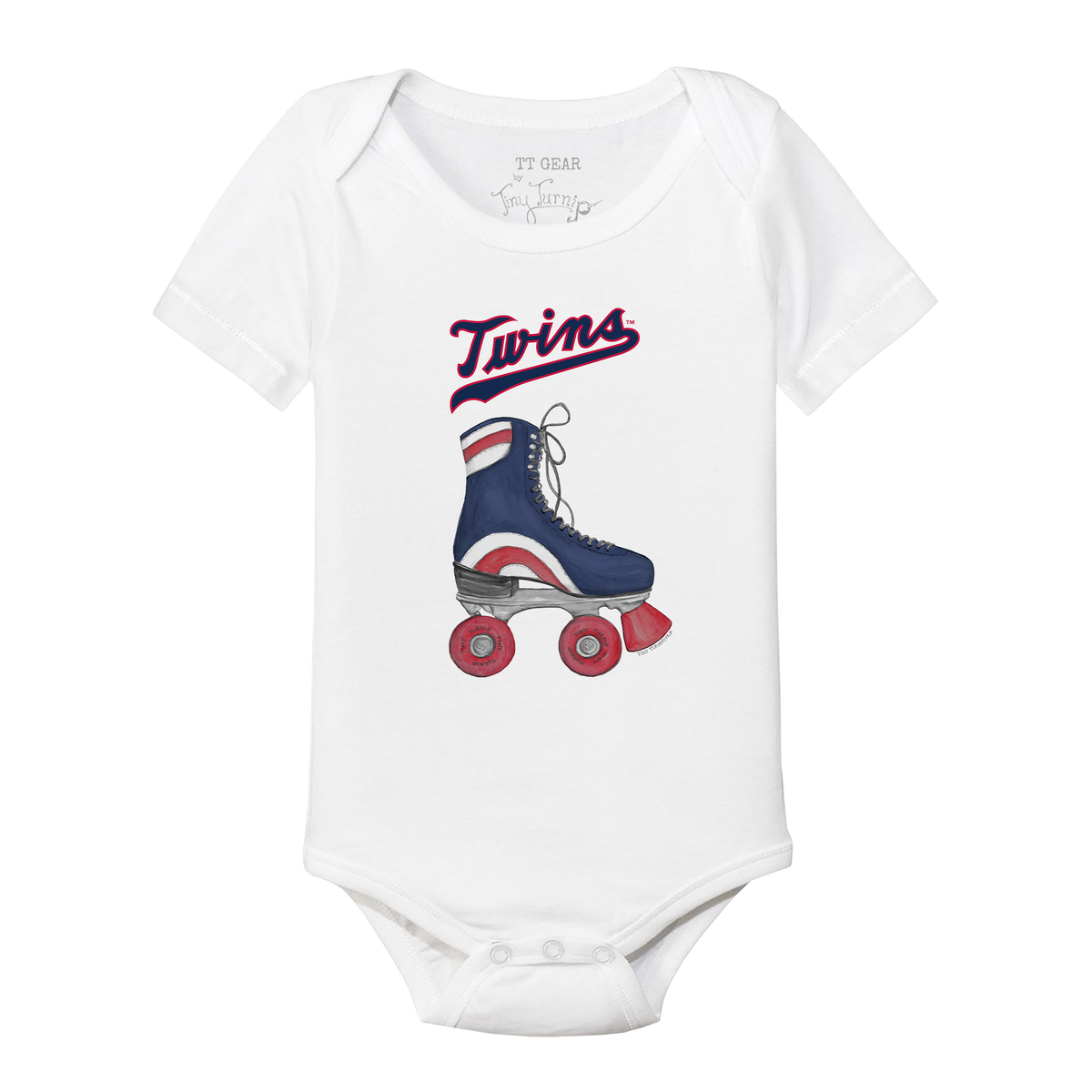 Minnesota Twins Retro Skate Short Sleeve Snapper