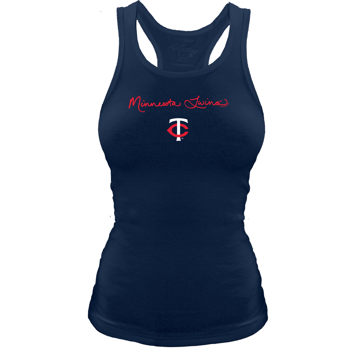 Minnesota Twins Logo Script Classic Tank - Tiny Turnip