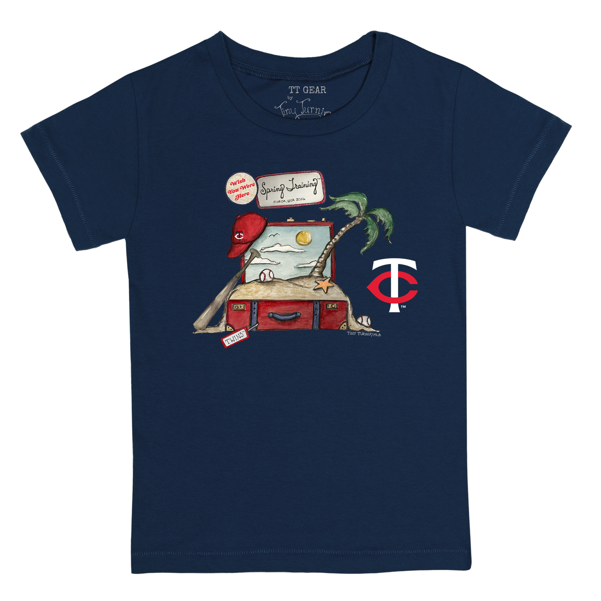 Minnesota Twins Spring Training 2026 Kid's Tee Shirt - Tiny Turnip