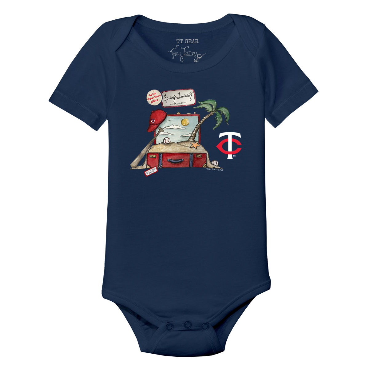 Minnesota Twins Spring Training 2026 Short Sleeve Snapper - Tiny Turnip