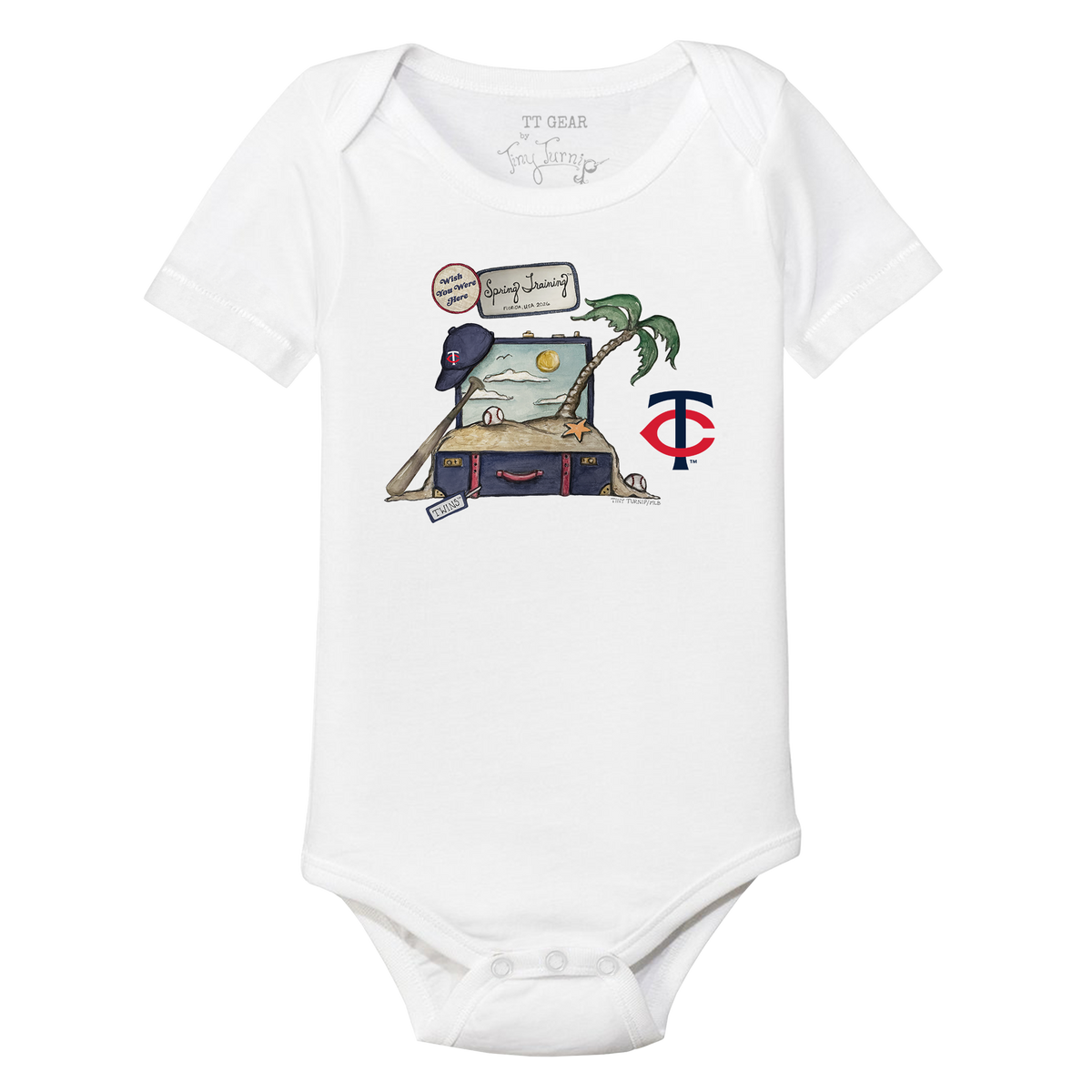 Minnesota Twins Spring Training 2026 Short Sleeve Snapper - Tiny Turnip