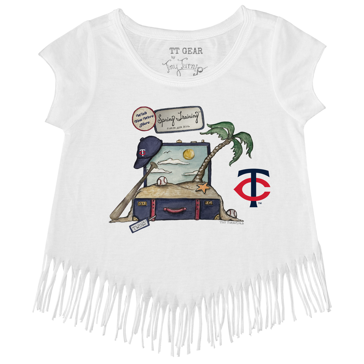 Minnesota Twins Spring Training 2026 Fringe Tee - Tiny Turnip