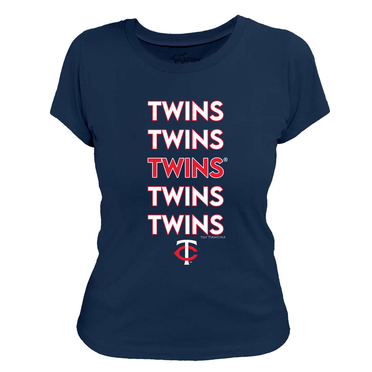 Minnesota Twins Stacked Tee Shirt