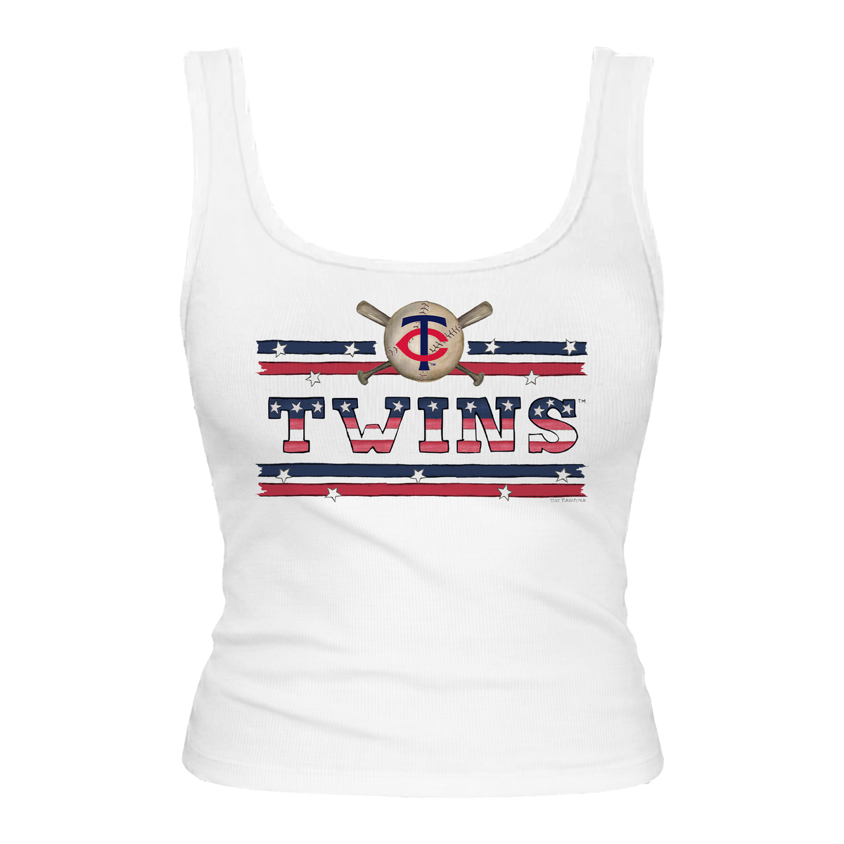 Minnesota Twins Stars and Stripes Emmy Tank