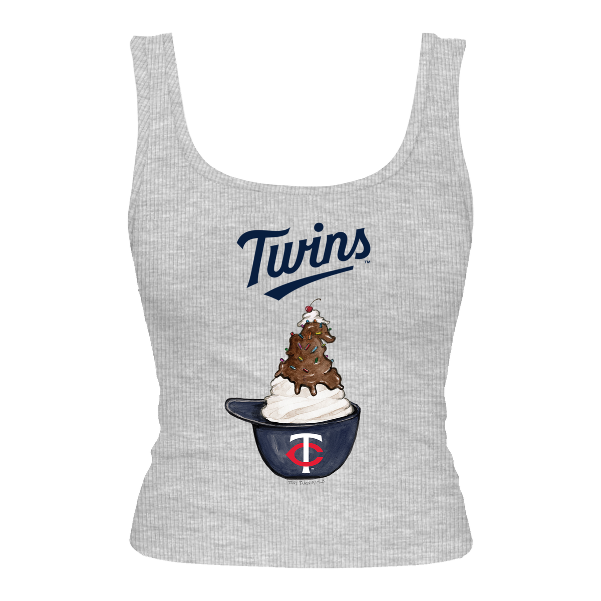 Minnesota Twins Sundae Helmet Emmy Tank