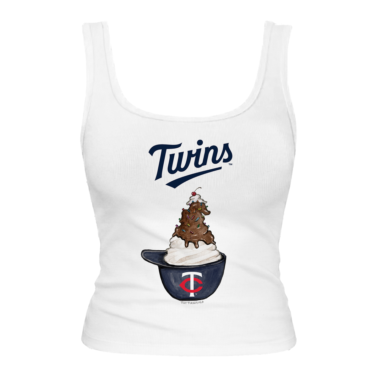 Minnesota Twins Sundae Helmet Emmy Tank