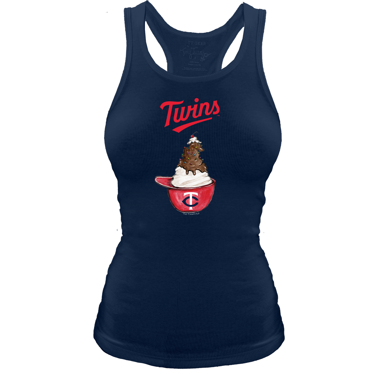 Minnesota Twins Sundae Helmet Classic Tank - Tiny Turnip