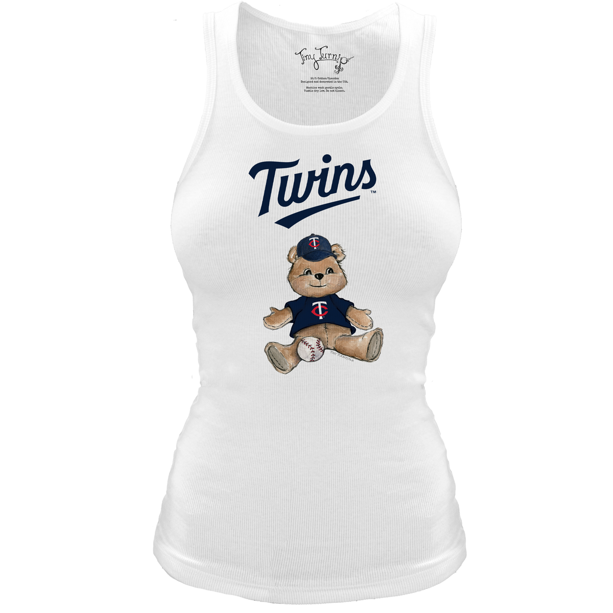 Minnesota Twins Teddy Classic Tank - Tiny Turnip
