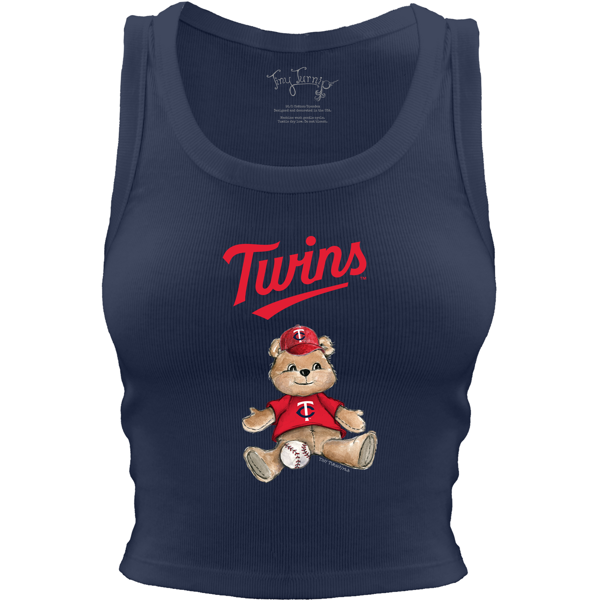 Minnesota Twins Teddy Crop Tank