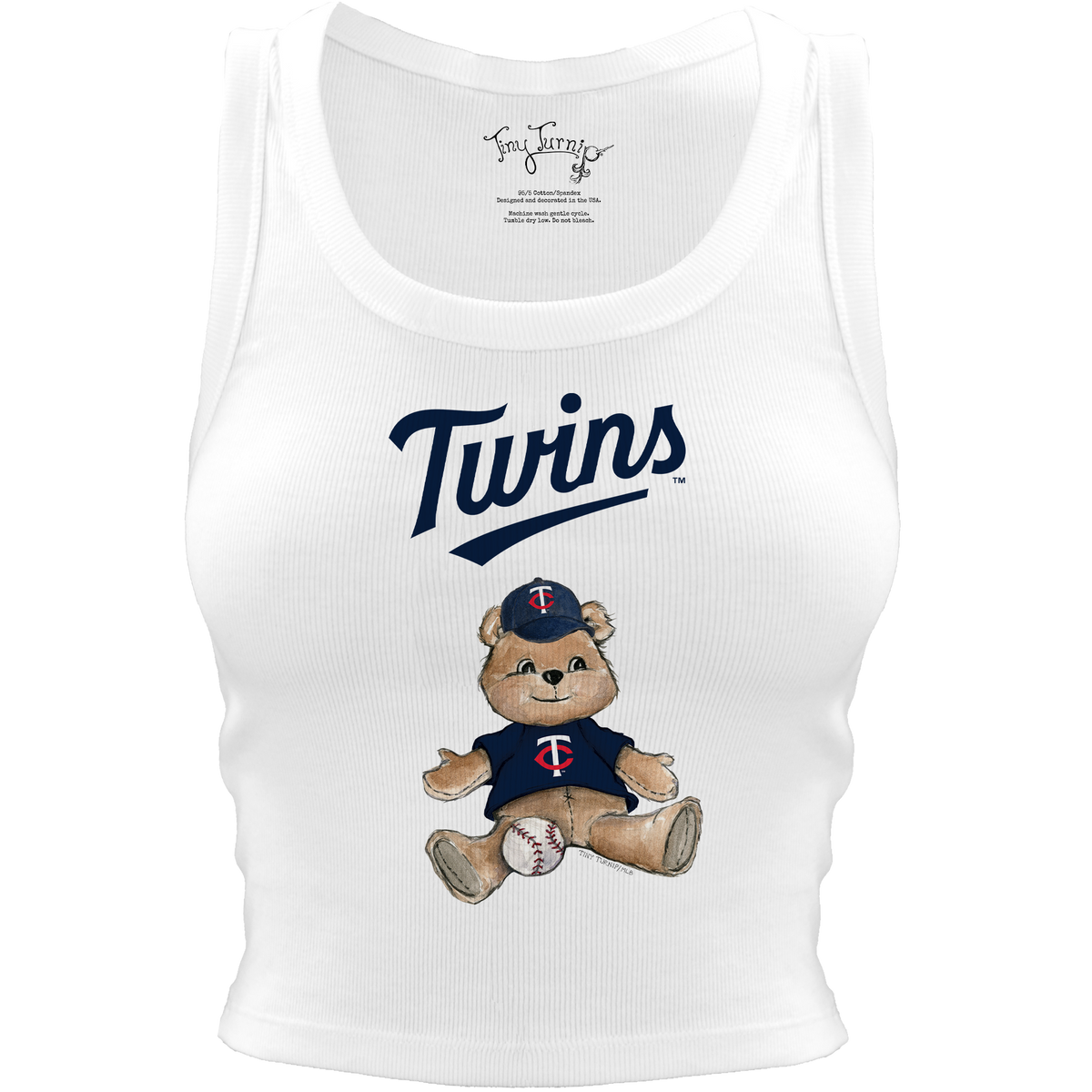 Minnesota Twins Teddy Crop Tank