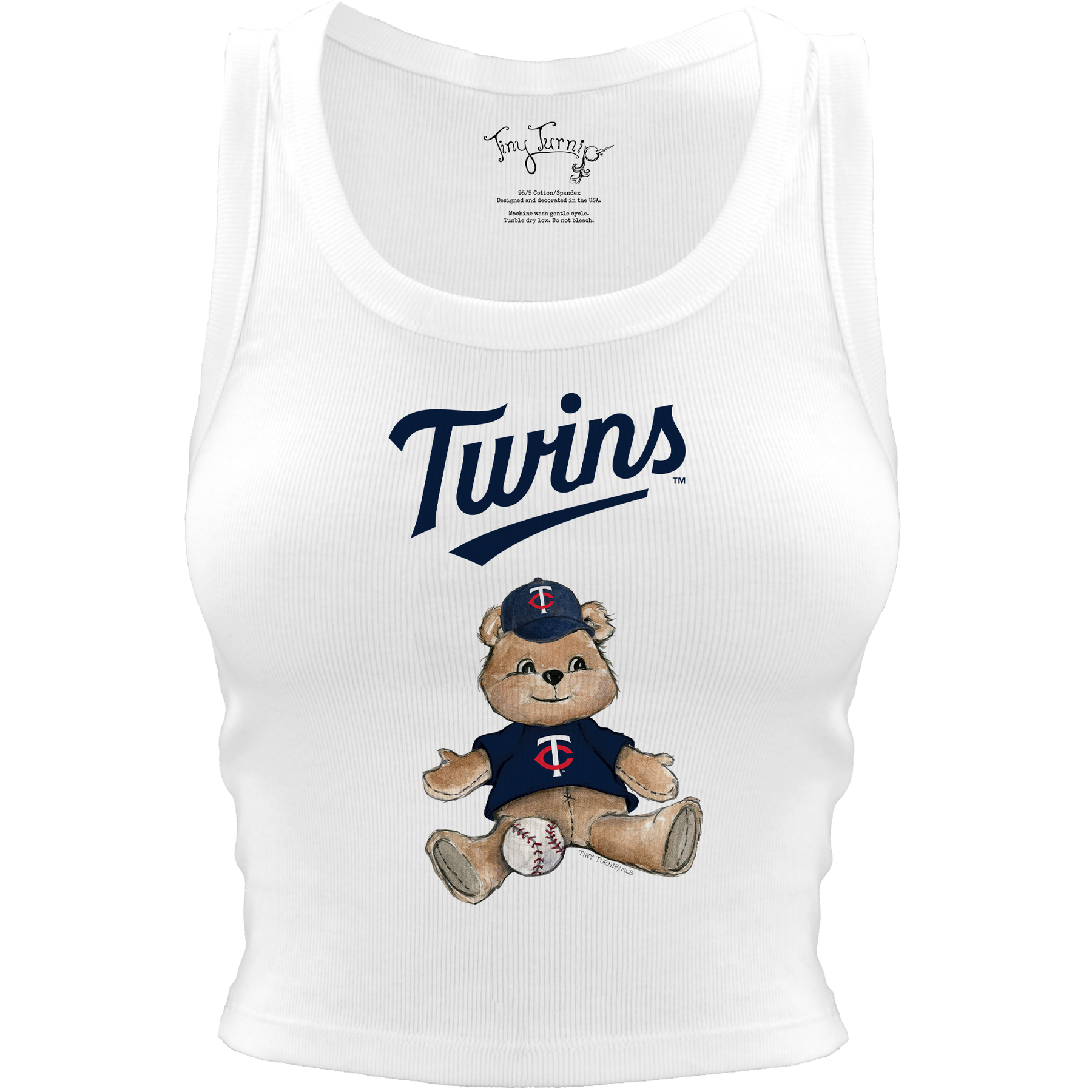 Minnesota Twins Teddy Crop Tank