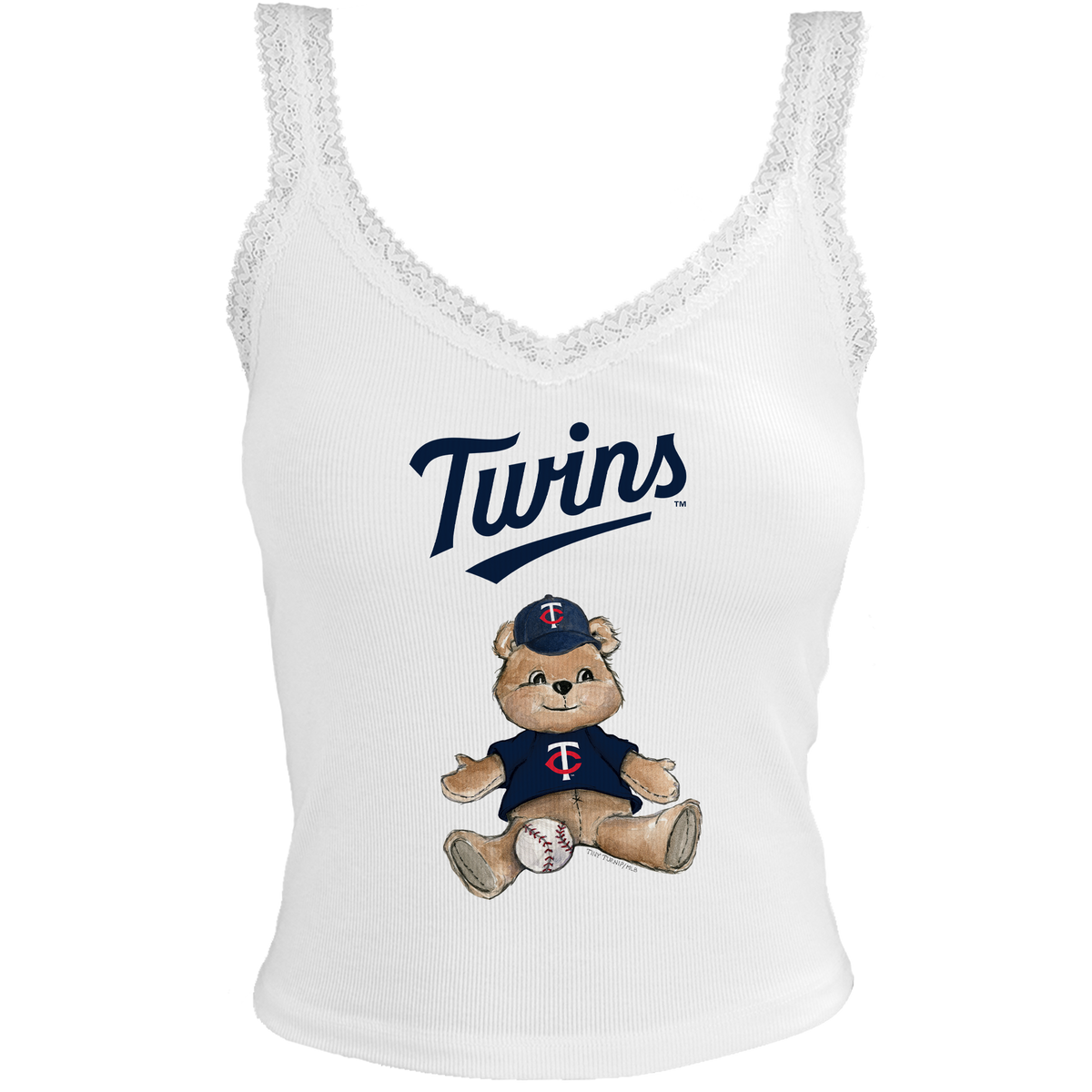 Minnesota Twins Teddy Lace Tank