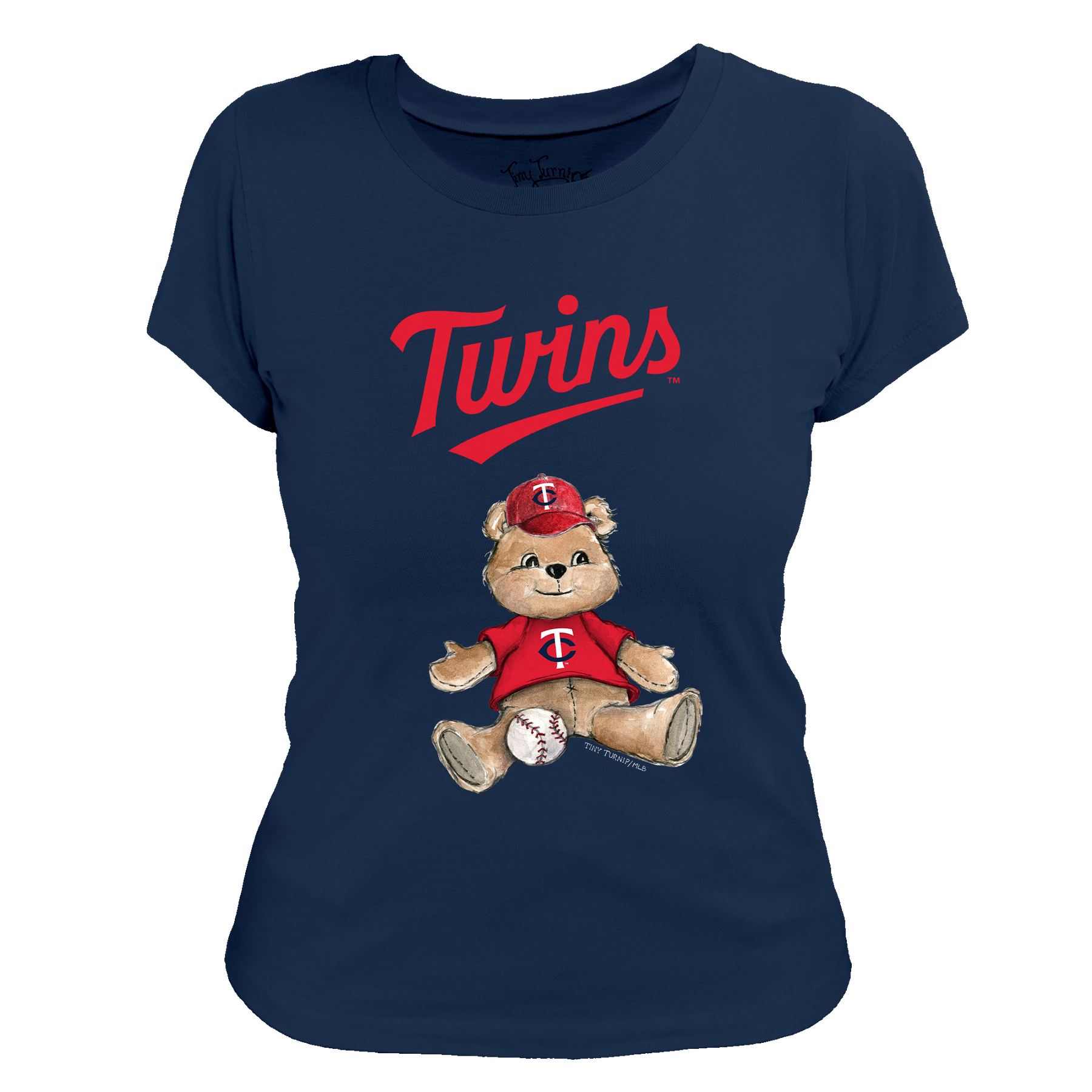 Minnesota Twins Boy Teddy Women's Tee Shirt