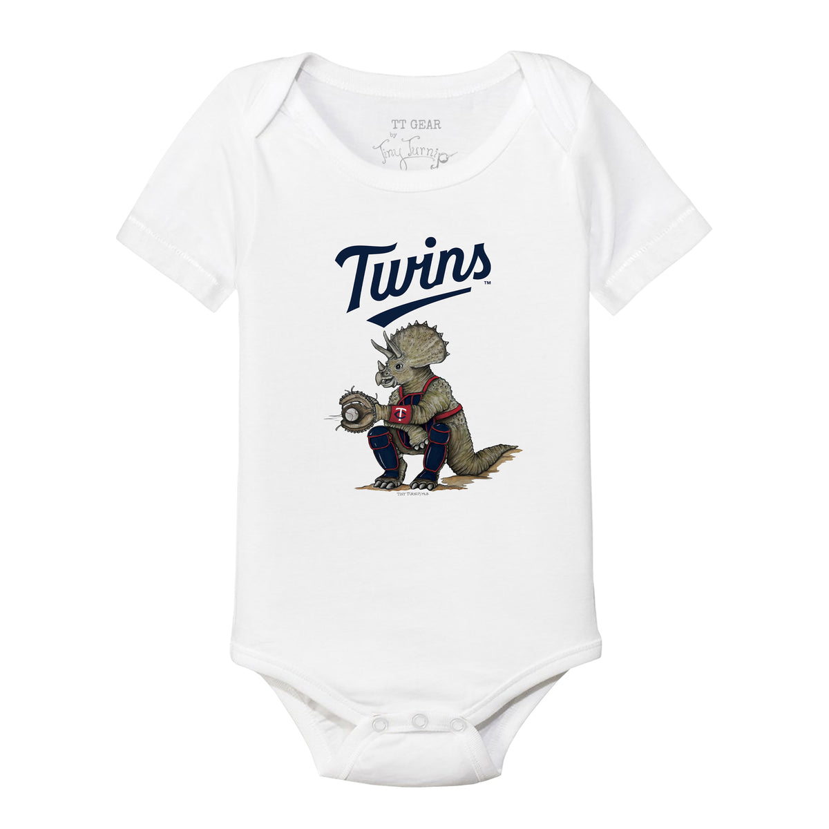 Minnesota Twins Triceratops Short Sleeve Snapper