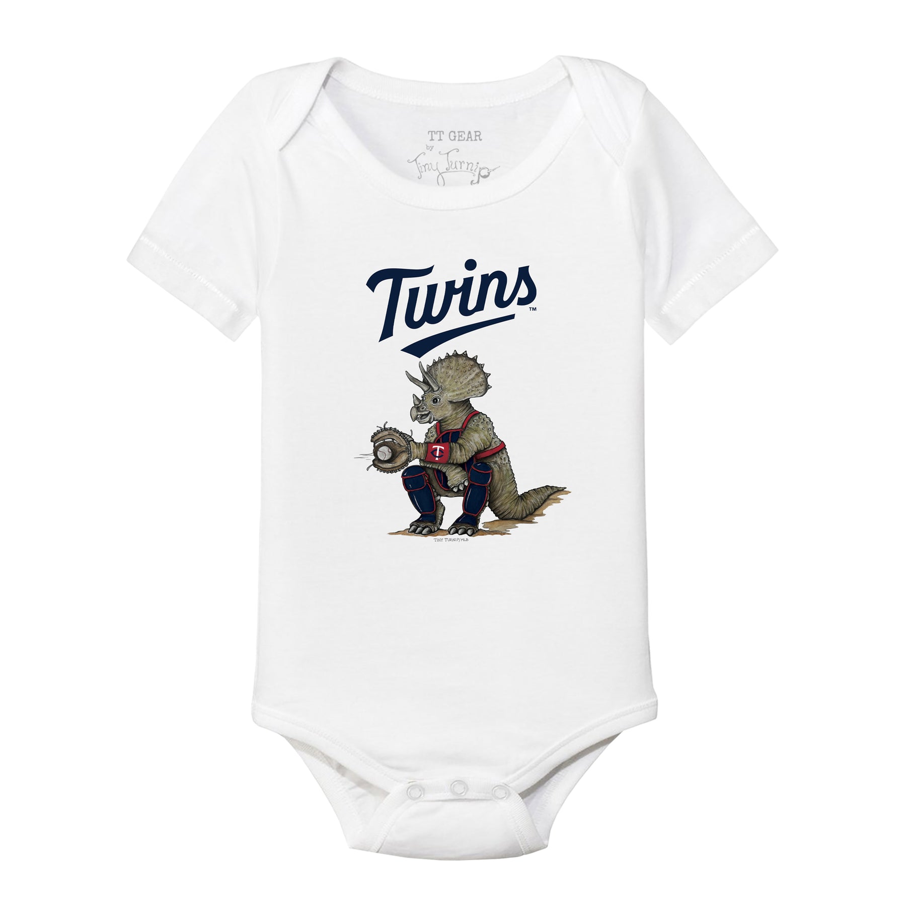 Minnesota Twins Triceratops Short Sleeve Snapper