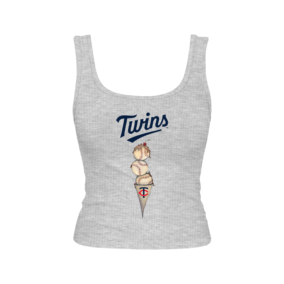 Minnesota Twins Triple Scoop Emmy Tank