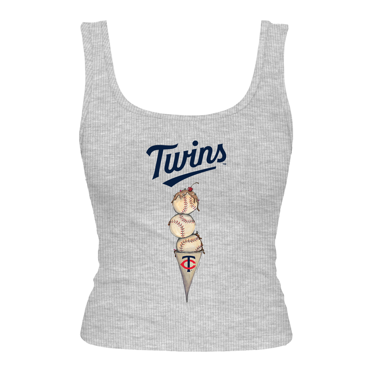 Minnesota Twins Triple Scoop Emmy Tank