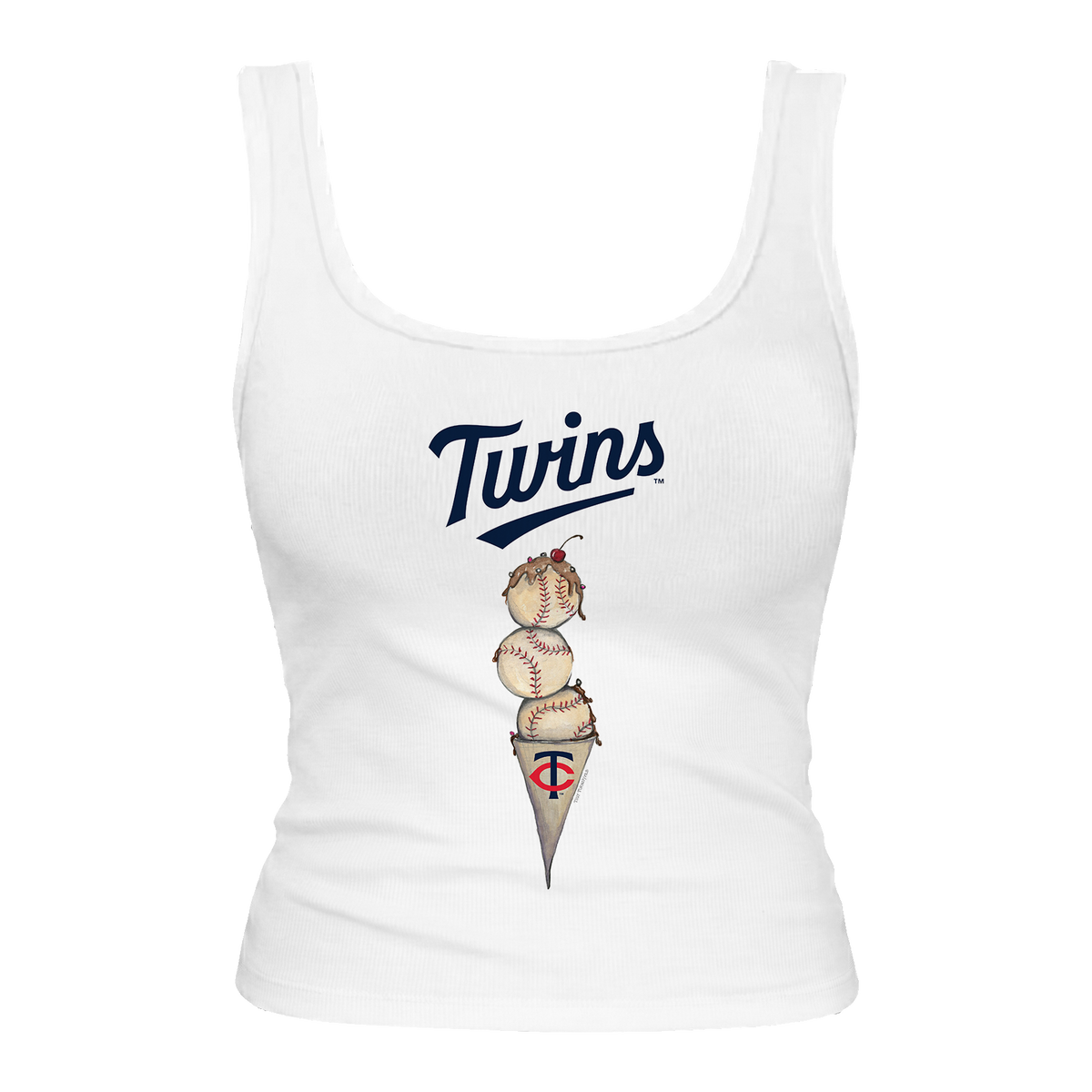 Minnesota Twins Triple Scoop Emmy Tank