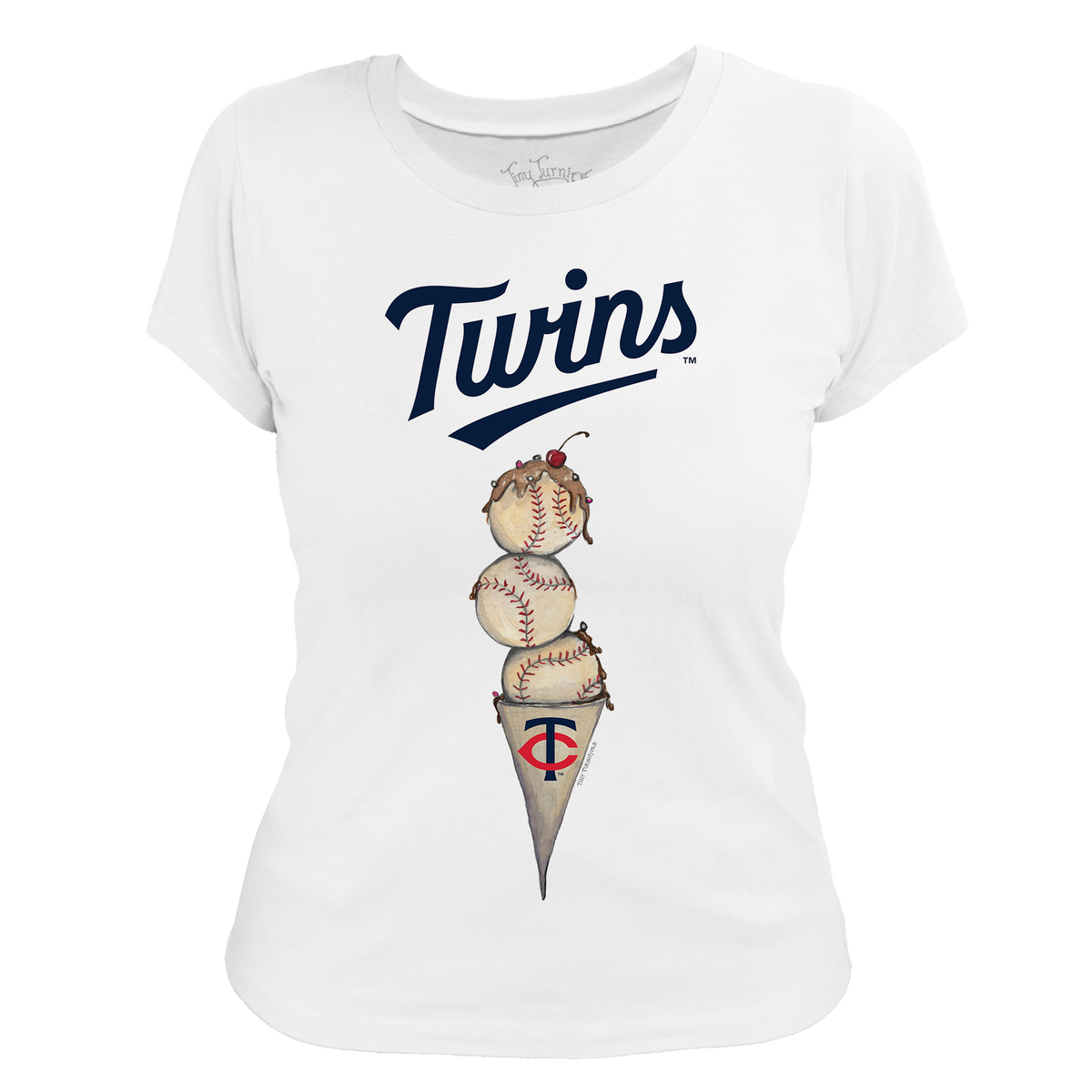 Minnesota Twins Triple Scoop Women's Tee Shirt