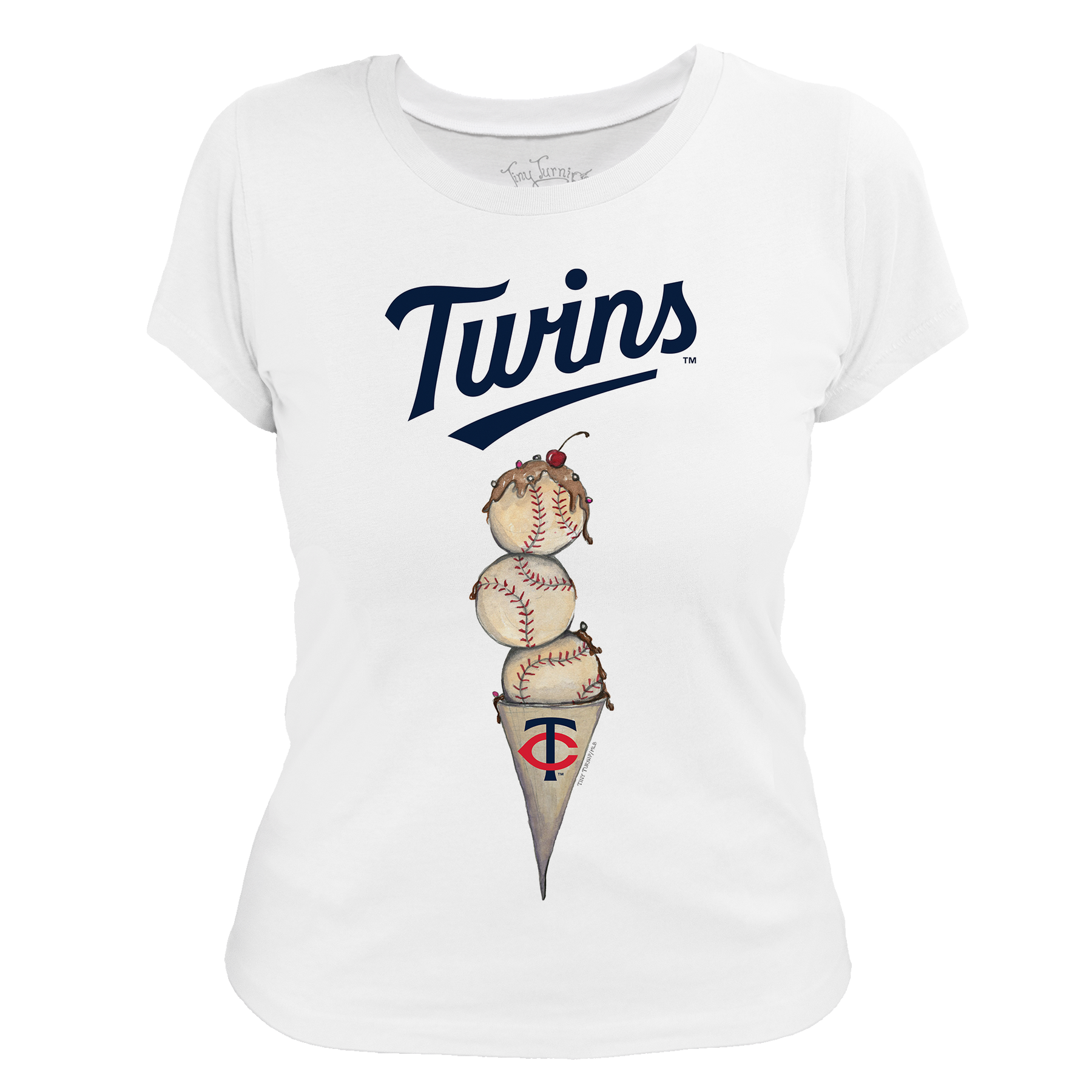 Minnesota Twins Triple Scoop Women's Tee Shirt