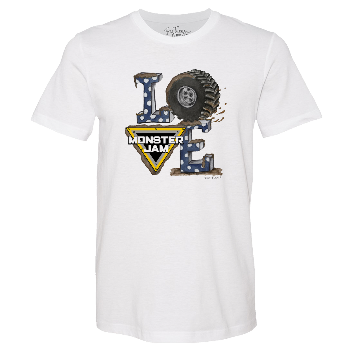 Monster Jam LOVE Unisex Tee Shirt - Tiny Turnip
