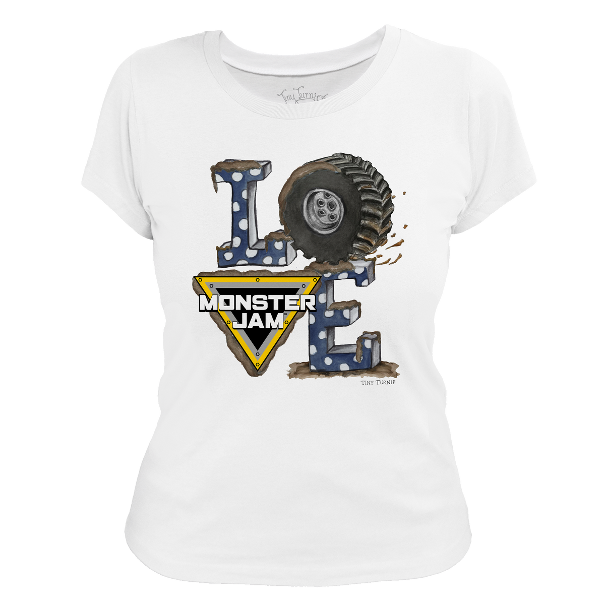 Monster Jam LOVE Women's Tee Shirt - Tiny Turnip