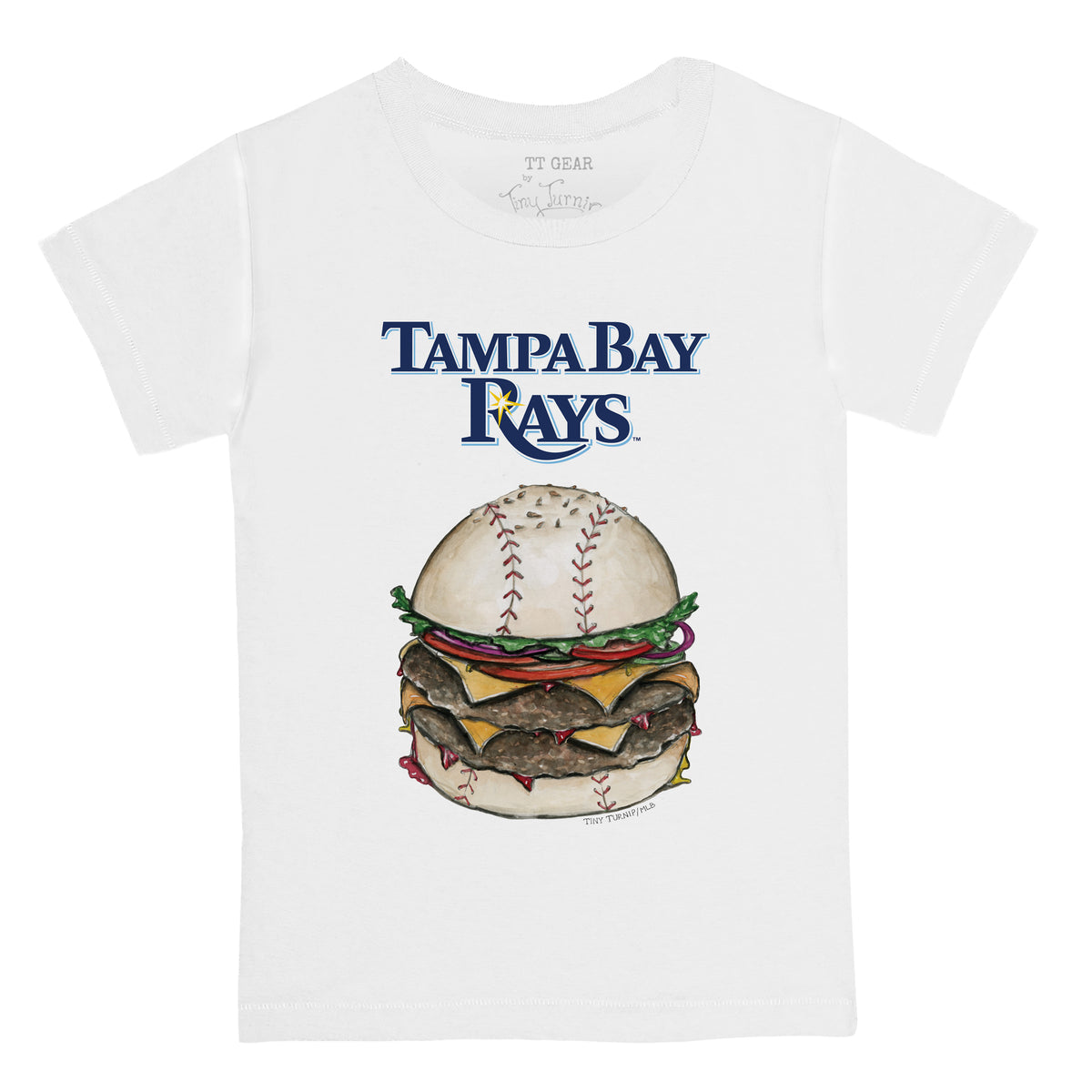 Tampa Bay Rays Burger Tee Shirt
