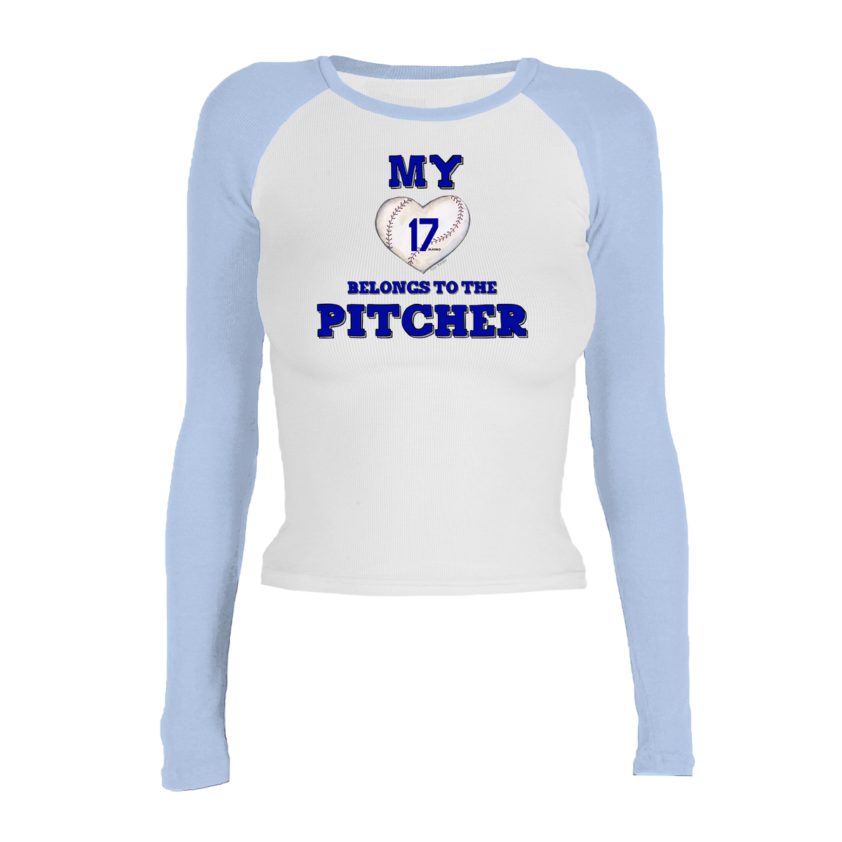 VIP My Heart Belongs Roxy Raglan Long Sleeve - Tiny Turnip