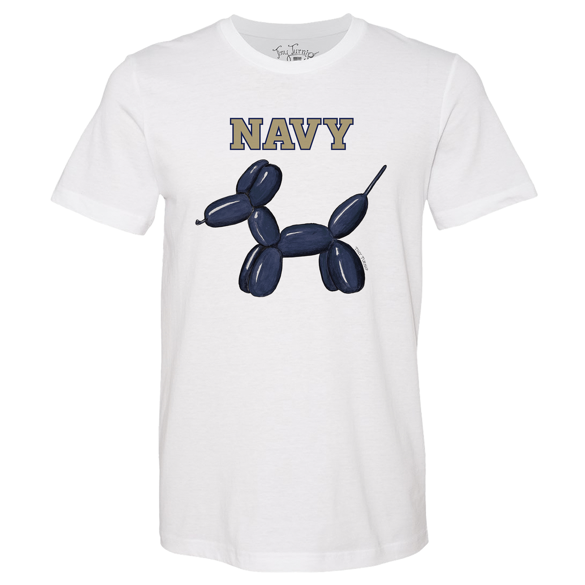 Navy Midshipmen Balloon Dog Unisex Tee Shirt