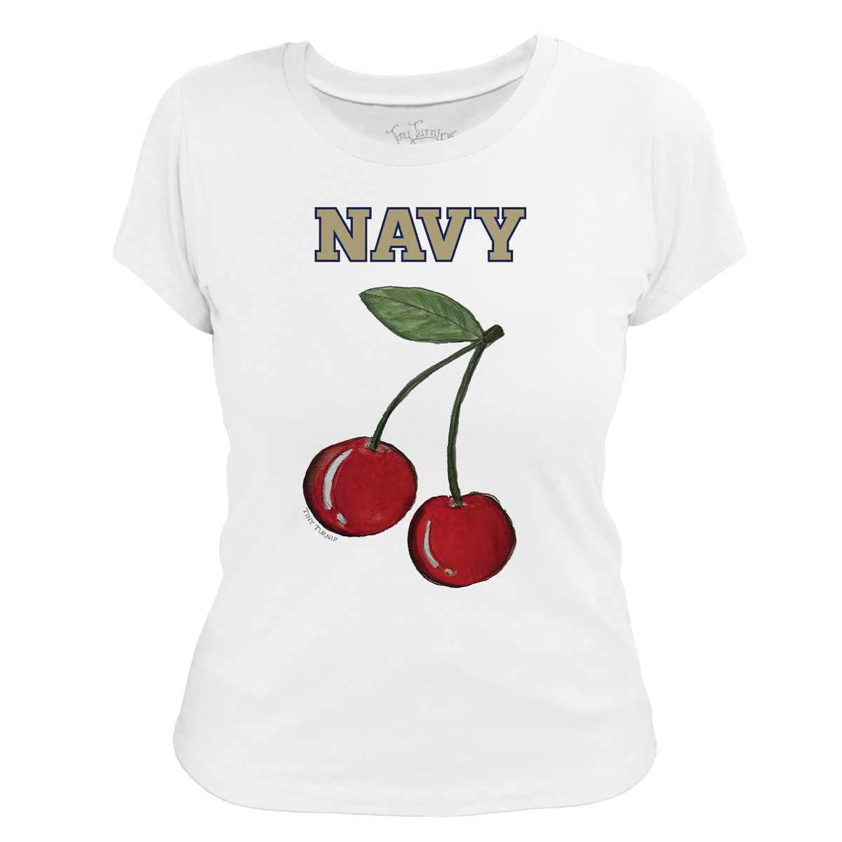 Navy Midshipmen Cherry Women's Tee Shirt