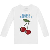 North Carolina Tar Heels Cherry Long-Sleeve Tee Shirt