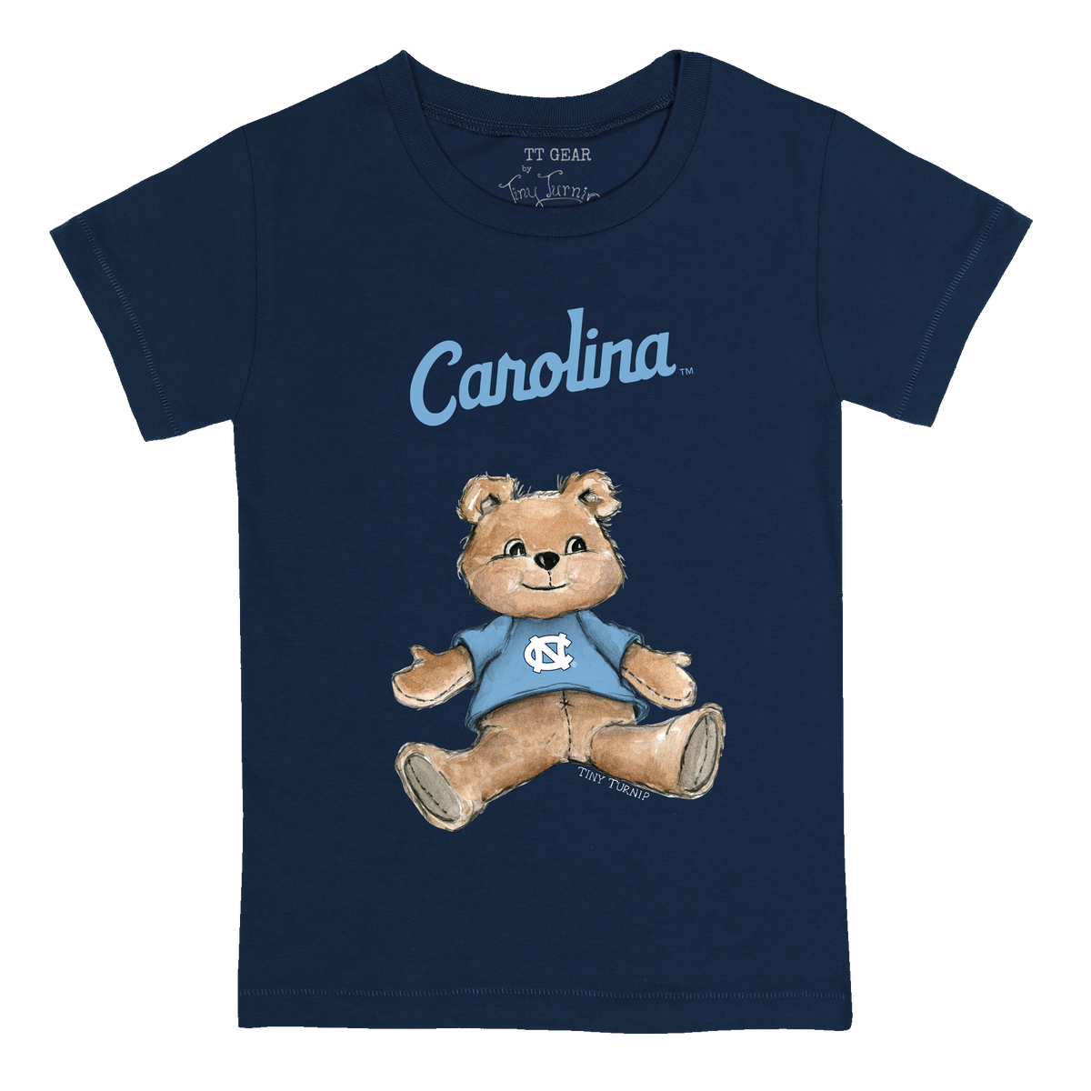 North Carolina Tar Heels Teddy Kid's Tee Shirt