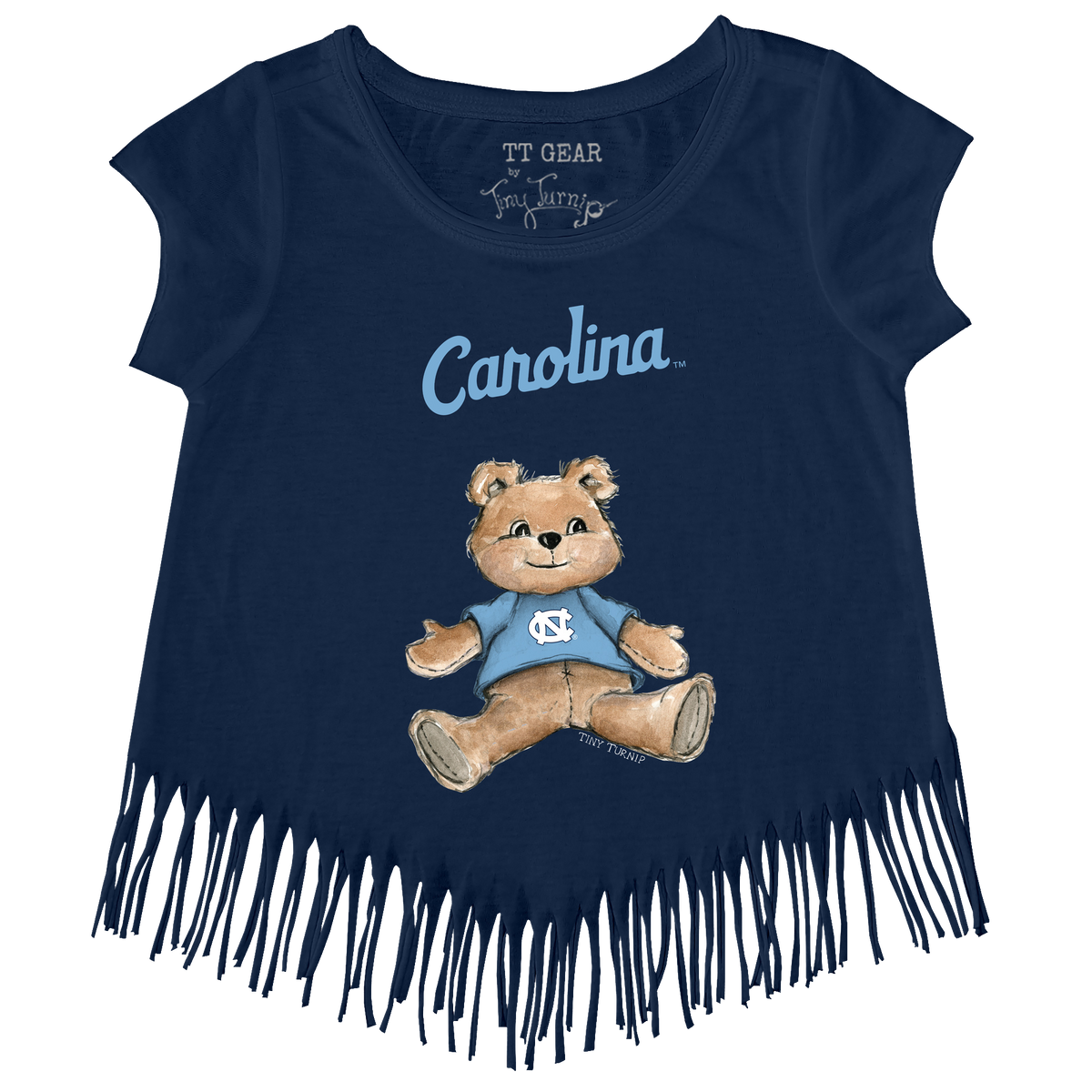 North Carolina Tar Heels Teddy Fringe Tee