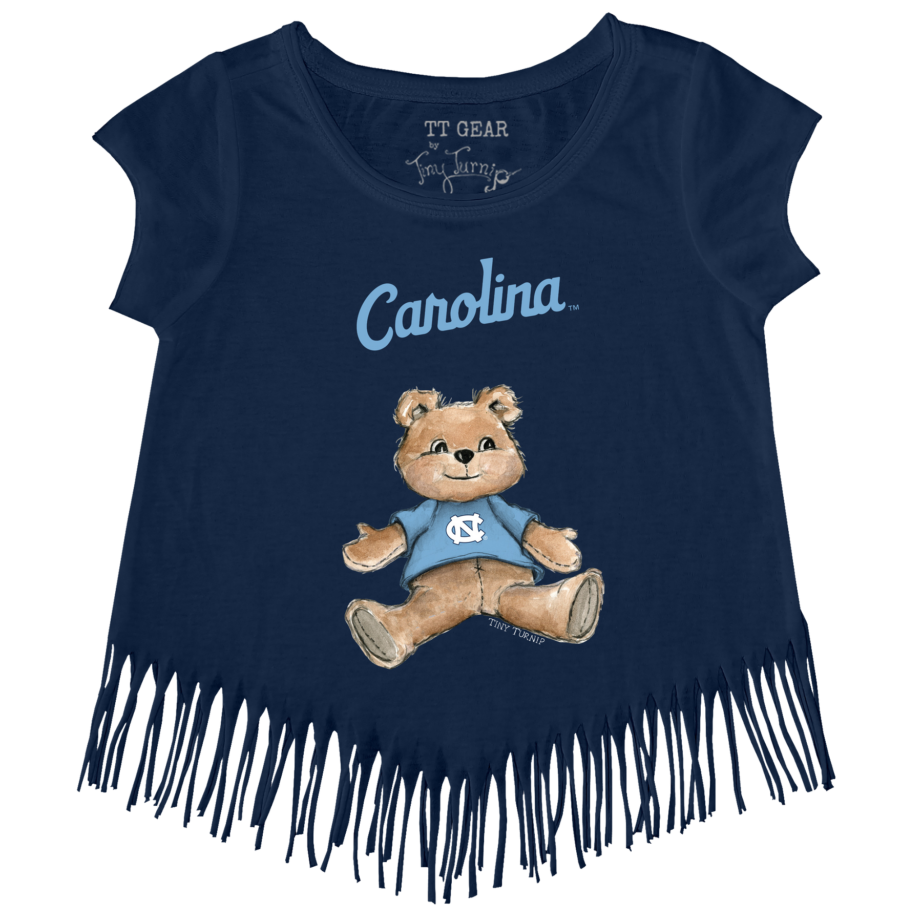 North Carolina Tar Heels Teddy Fringe Tee