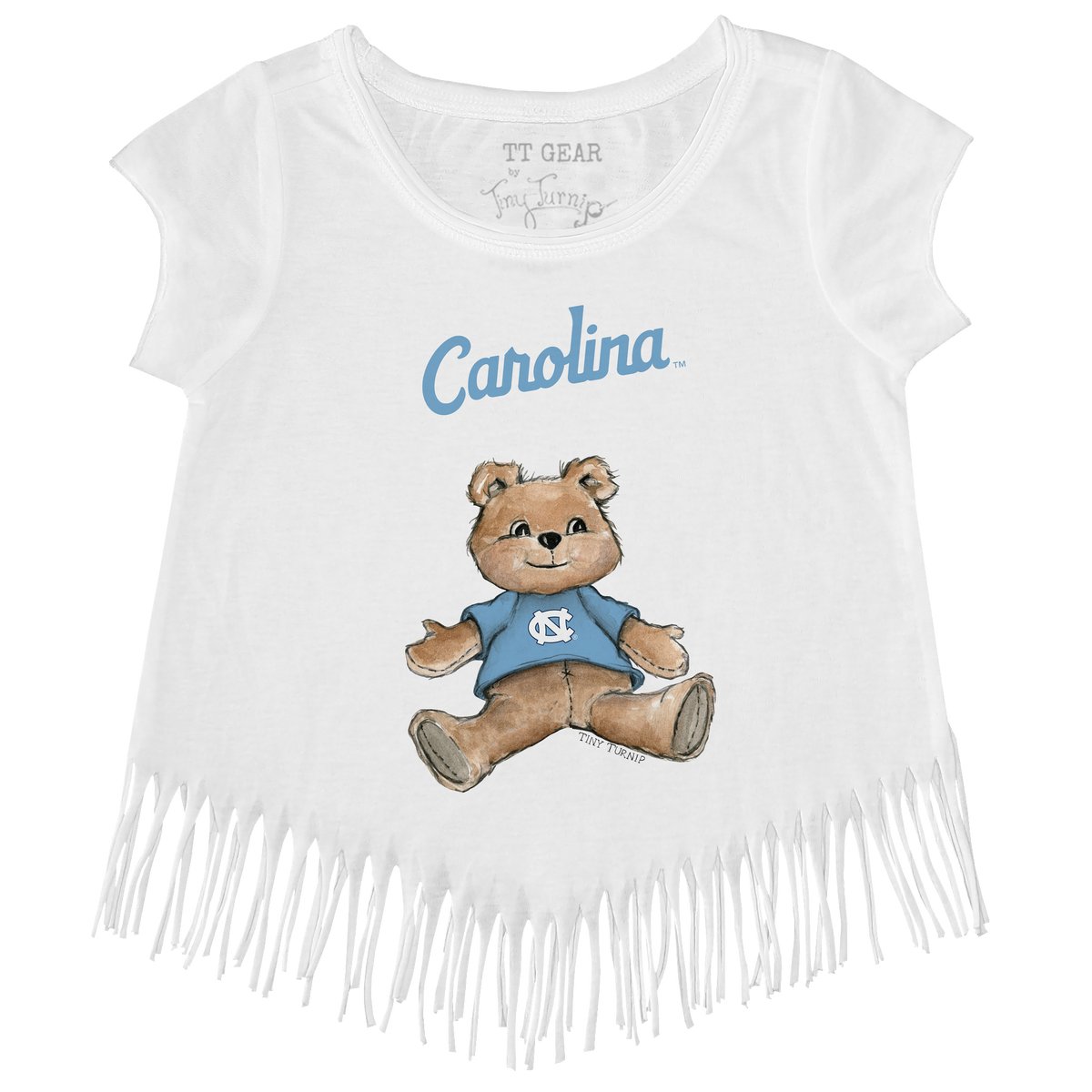 North Carolina Tar Heels Teddy Fringe Tee