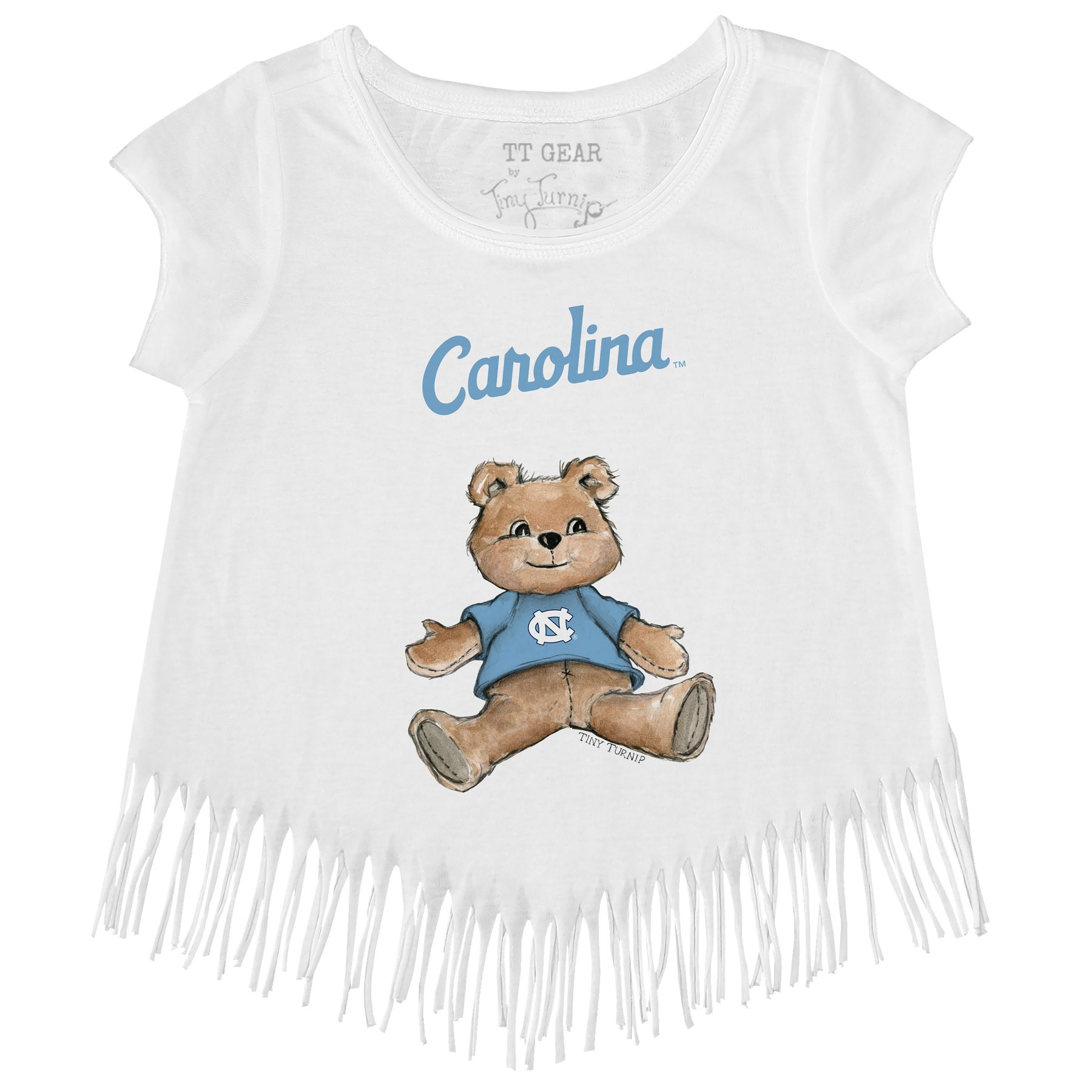 North Carolina Tar Heels Teddy Fringe Tee
