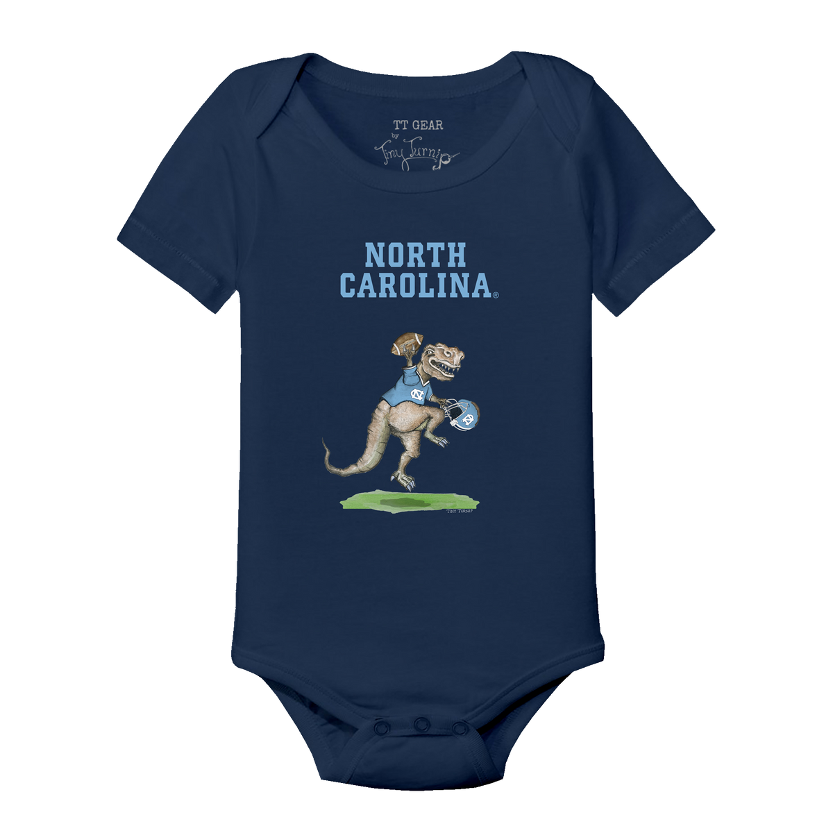 North Carolina Tar Heels TT Rex Short Sleeve Snapper