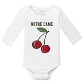 Notre Dame Fighting Irish Cherry Long Sleeve Snapper