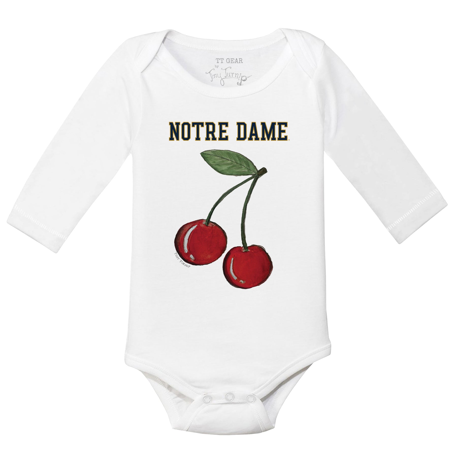 Notre Dame Fighting Irish Cherry Long Sleeve Snapper