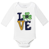 Notre Dame Fighting Irish Love Long-Sleeve Snapper