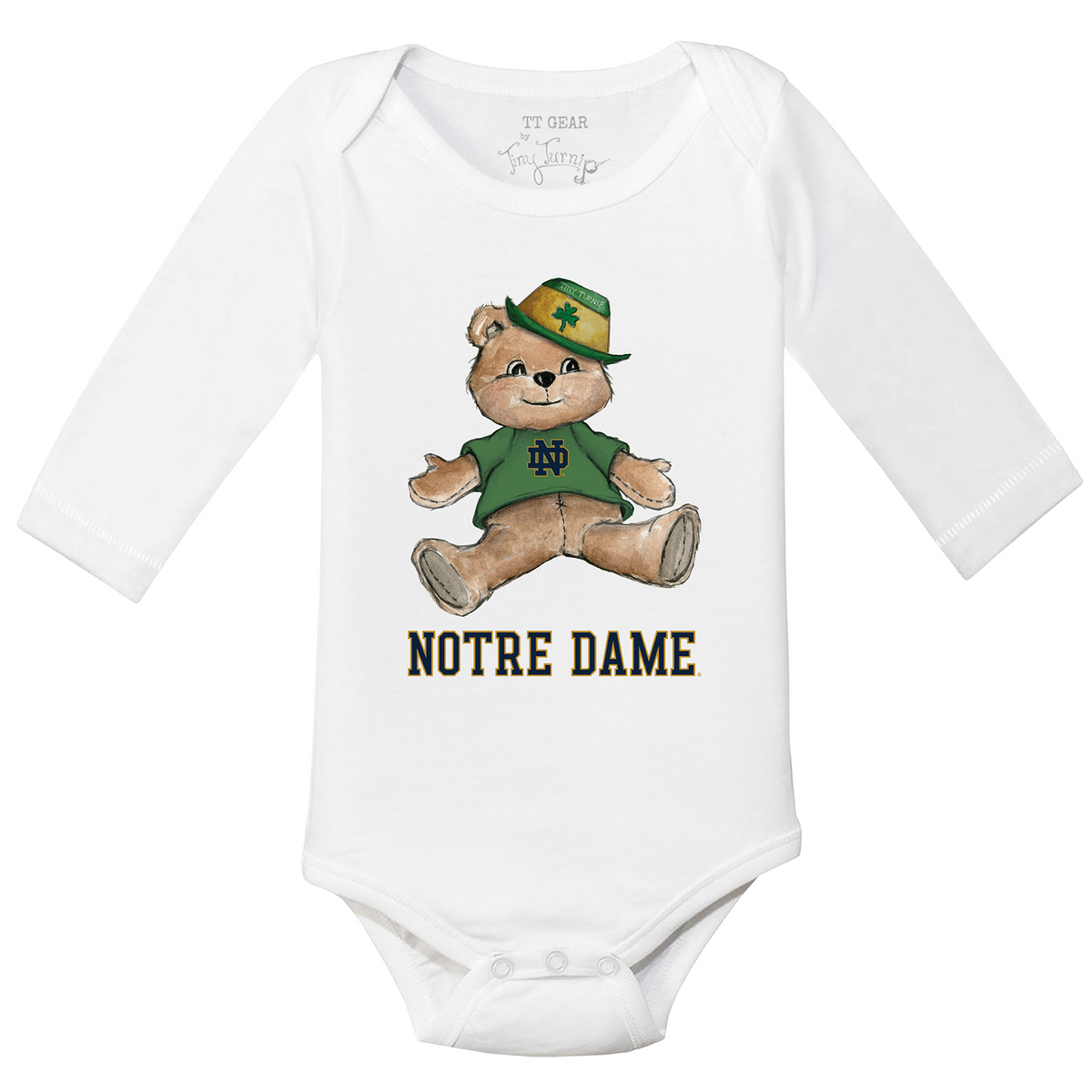 Notre Dame Fighting Irish Teddy Long-Sleeve Snapper