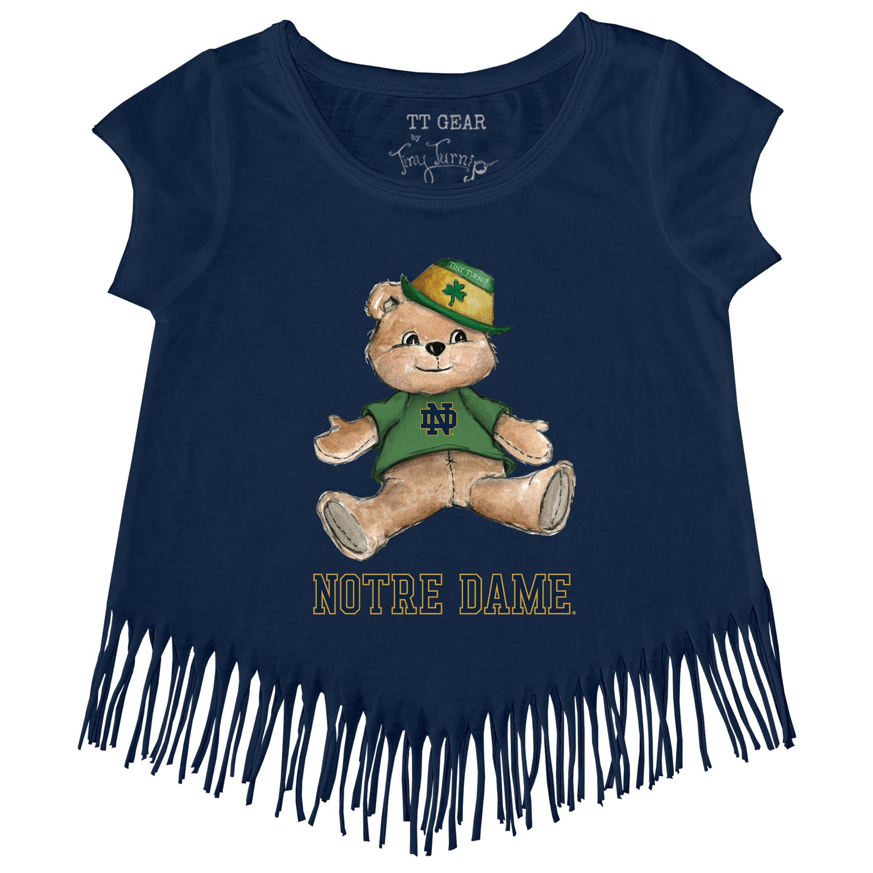 Notre Dame Fighting Irish Teddy Fringe Tee