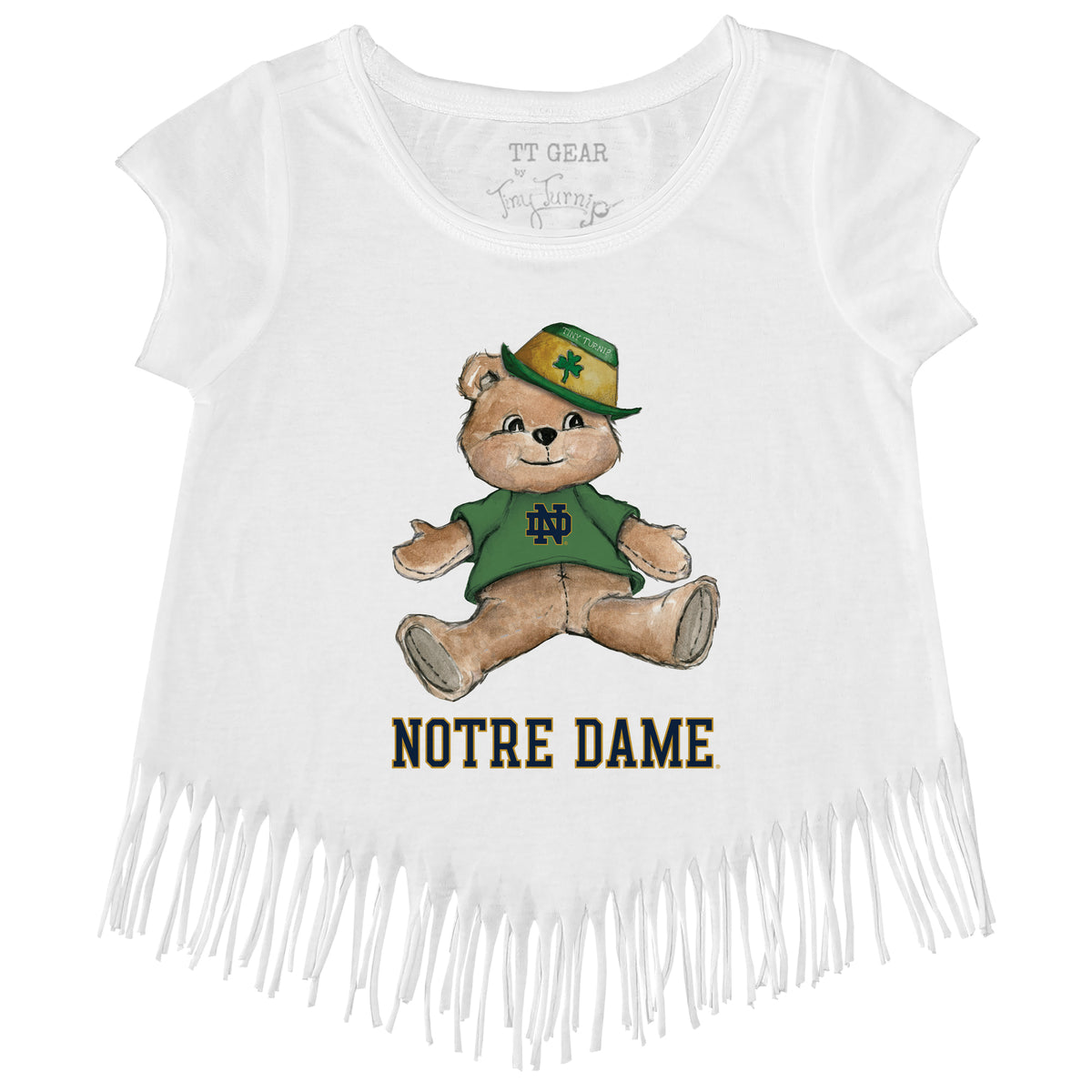 Notre Dame Fighting Irish Teddy Fringe Tee