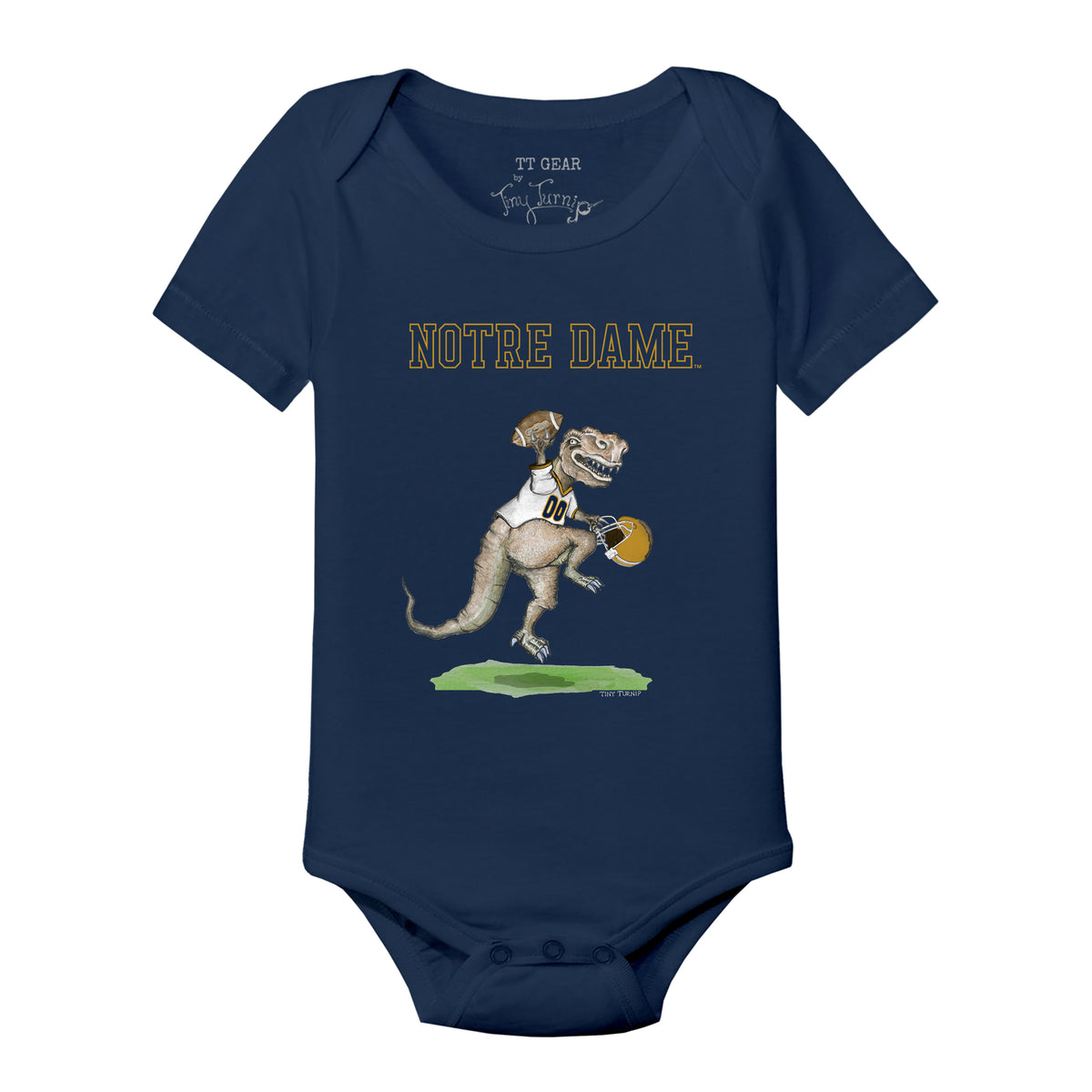 Notre Dame Fighting Irish TT Rex Short Sleeve Snapper